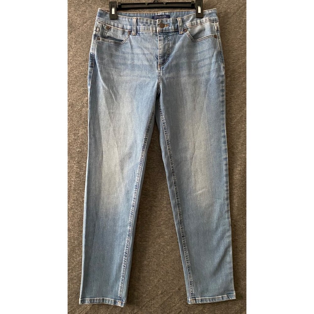 Talbots Ankle Jeans Size 6 Womens Simply Flattering Collection‎ Cotton Stretch